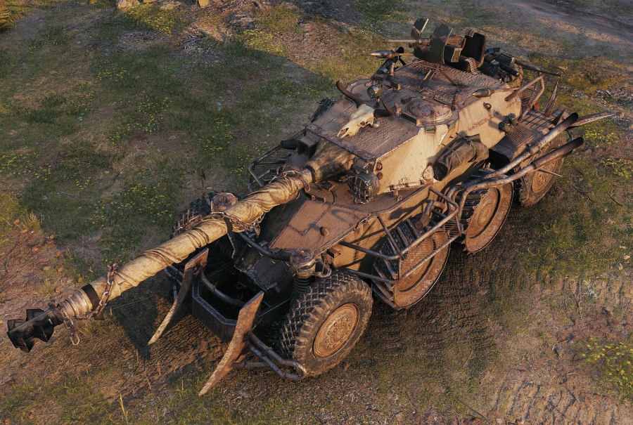 Panhard EBR 105 чертёж