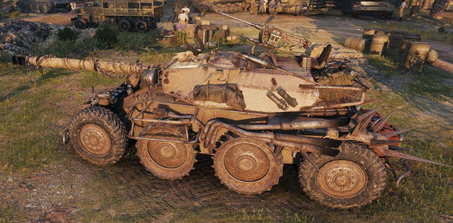 Стиль Трамонтана для Panhard EBR 105