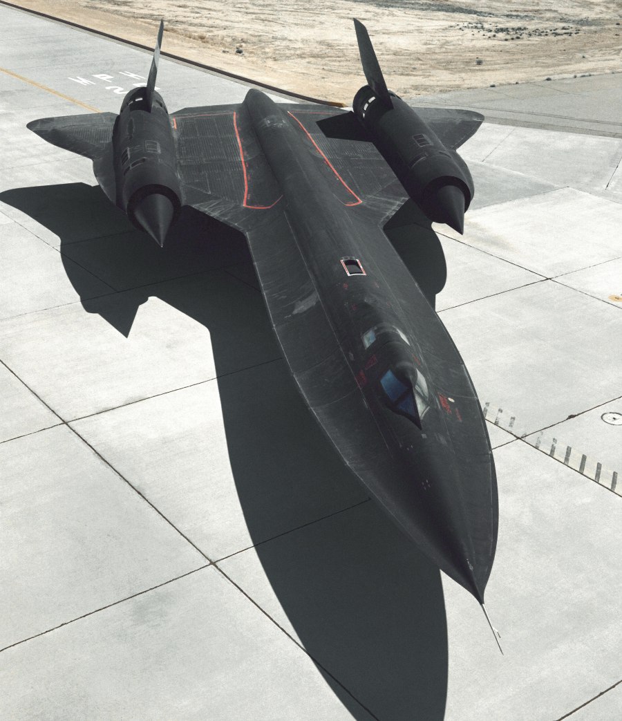 Самолет Lockheed SR-71 Blackbird