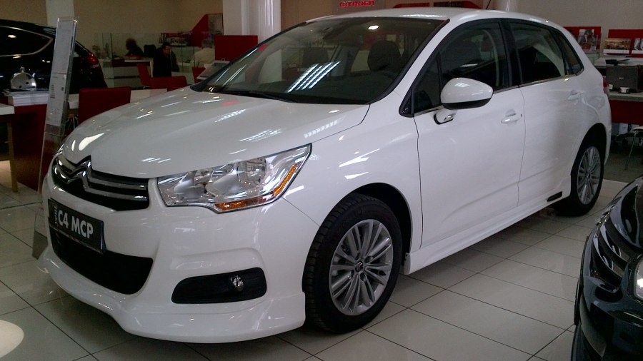 Citroen c4 b7 белый