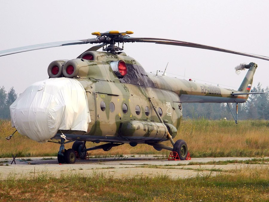 Ми-24 шасси