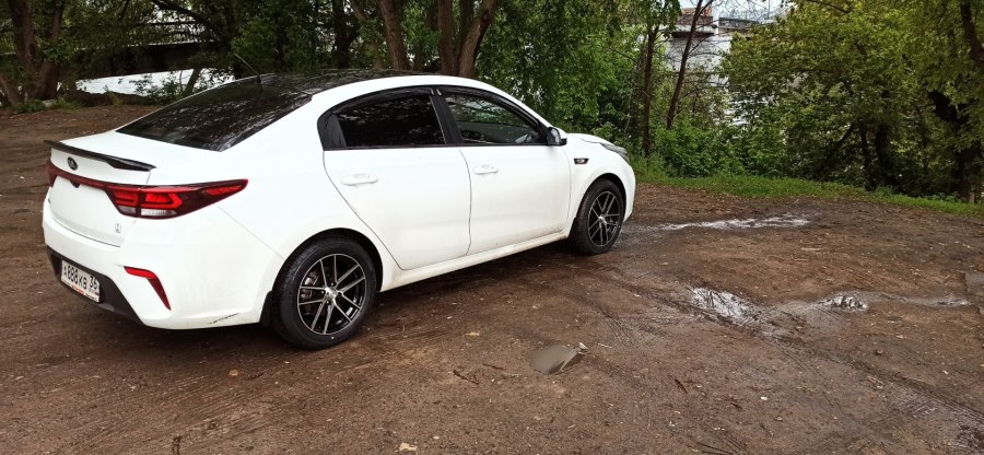 Kia Rio 4 на 16 дисках