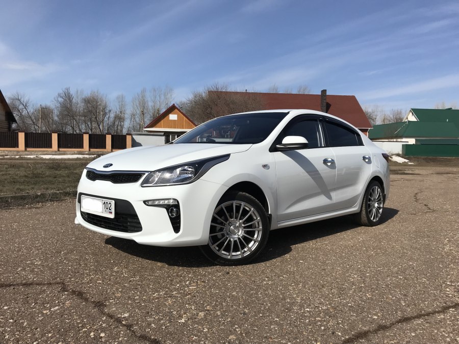 Kia Rio 4 на 17 дисках
