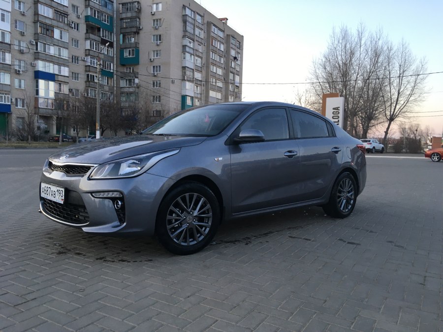 Kia Rio 4 на 16 дисках