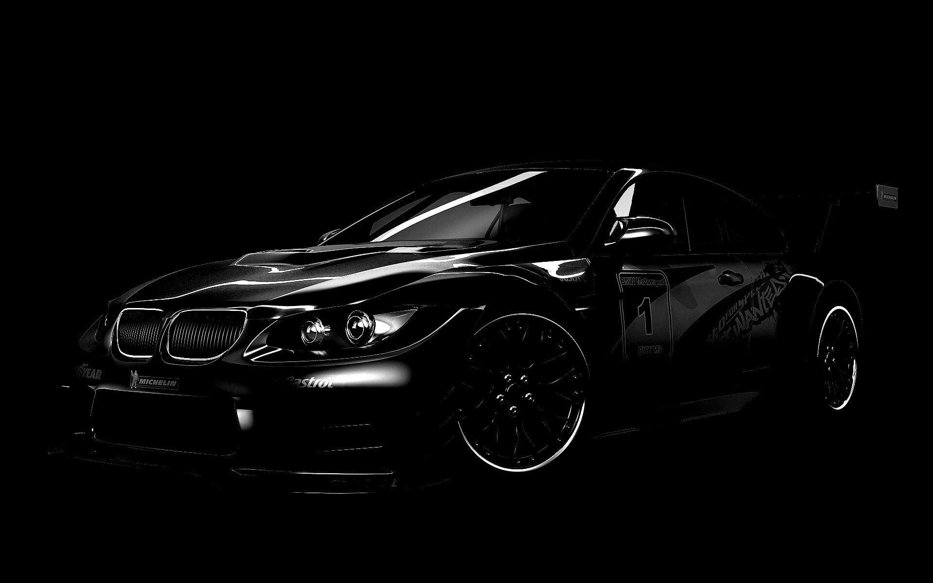 BMW m3 2022 черная на фоне