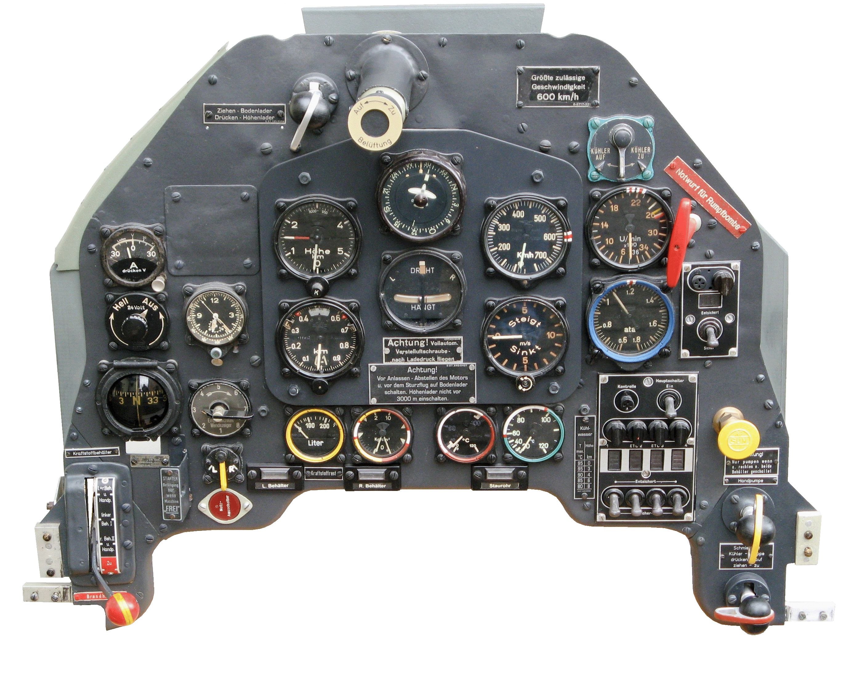 Ju-87 Cockpit