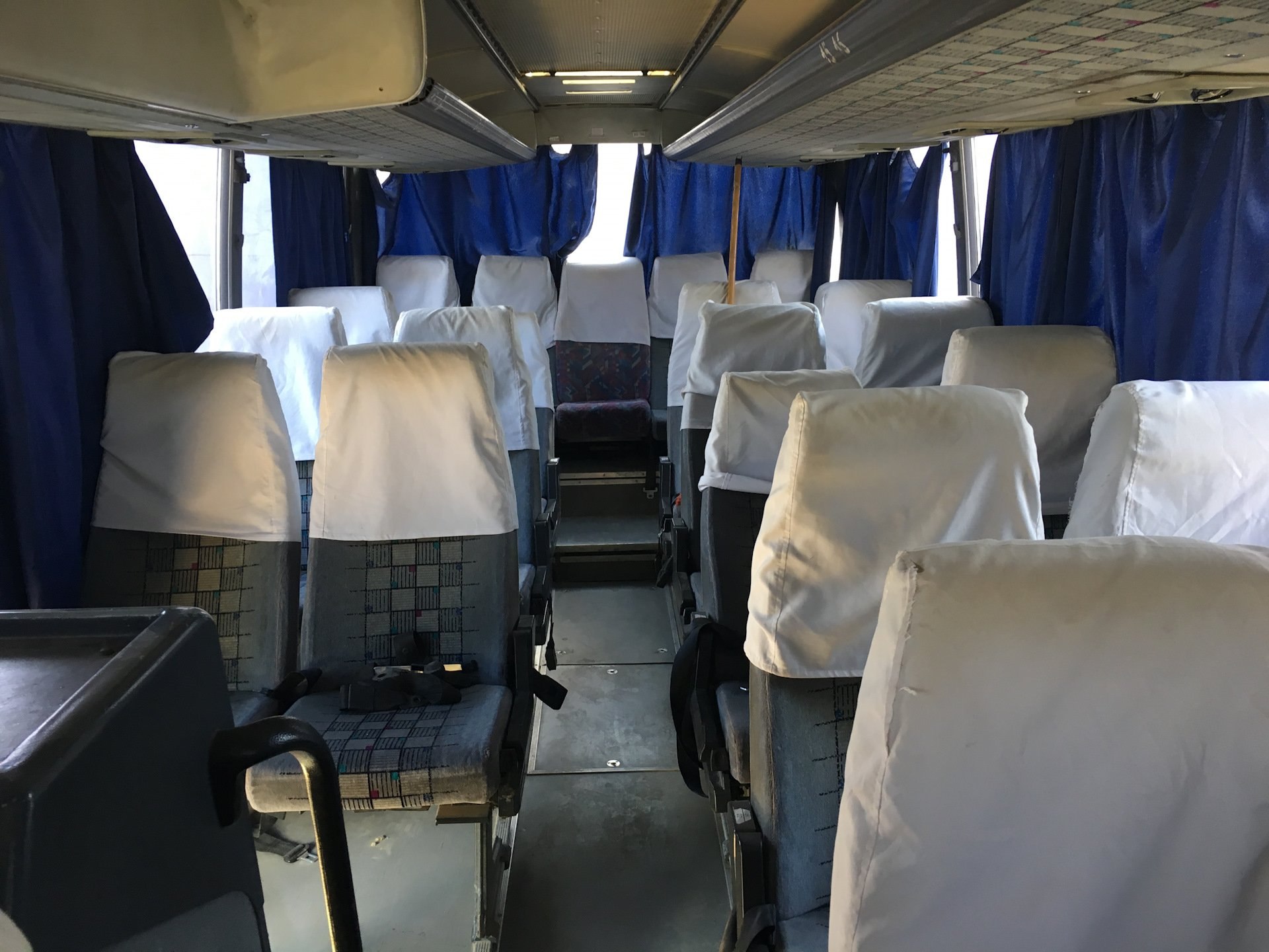 Setra 416 салон