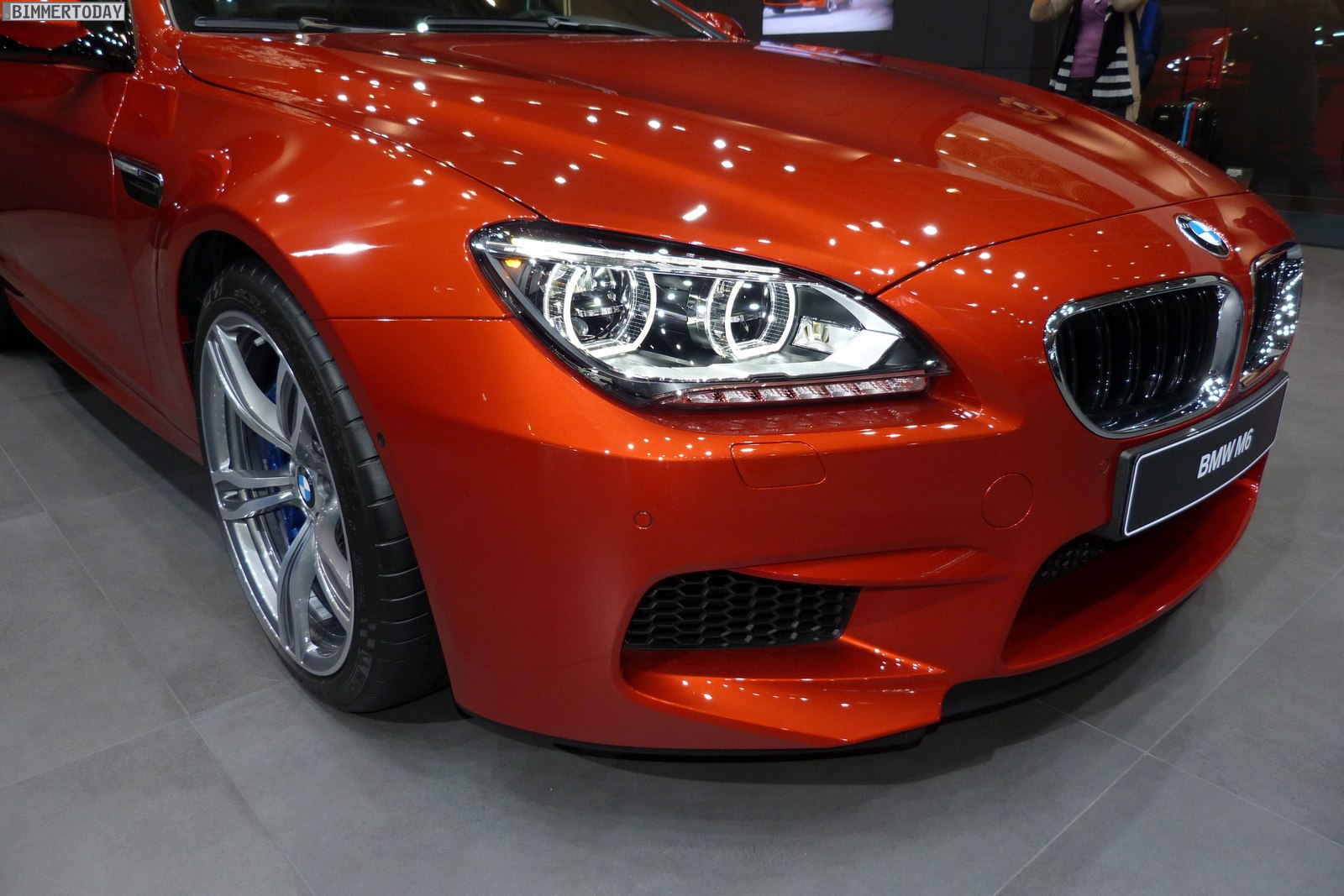 BMW m6 Sakhir Orange