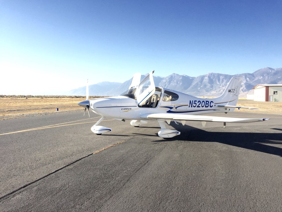 Cirrus SR столкновение