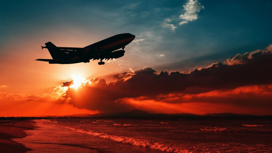 Airbus a350 в полете