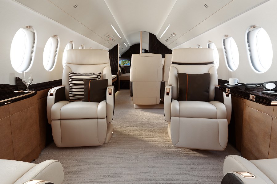 Бизнес Джет Falcon 8x