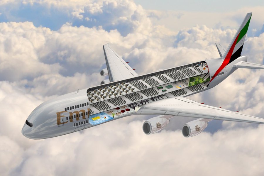 Самолёт Airbus a380