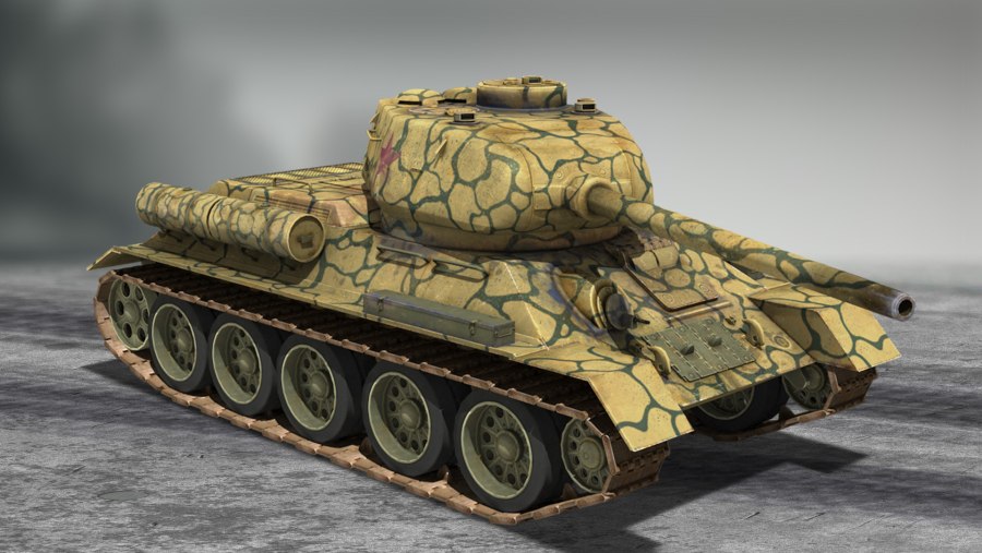 Королевский тигр с циммеритом