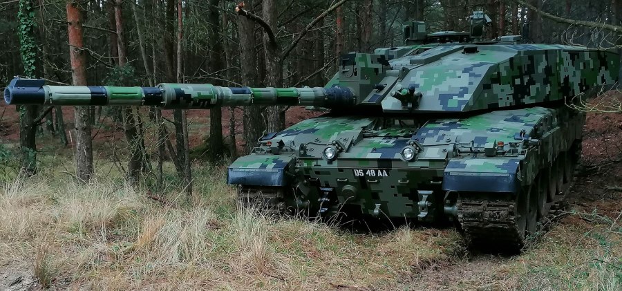 Украинский танк Оплот скотч