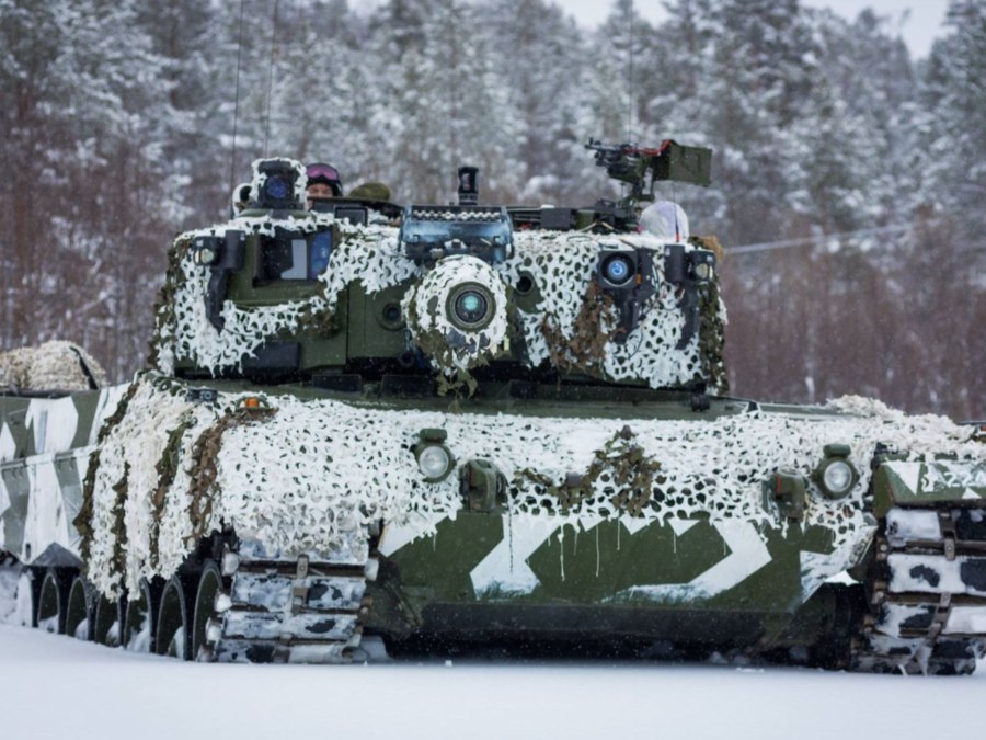 Камуфляж Leopard 2a4