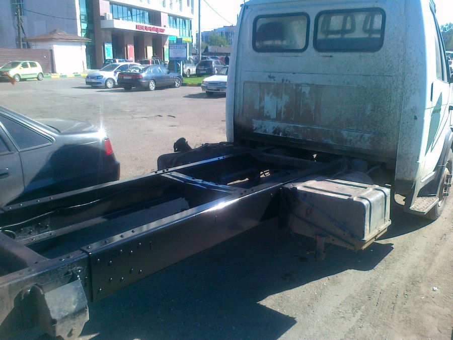 Рама ГАЗ 3309 чертеж