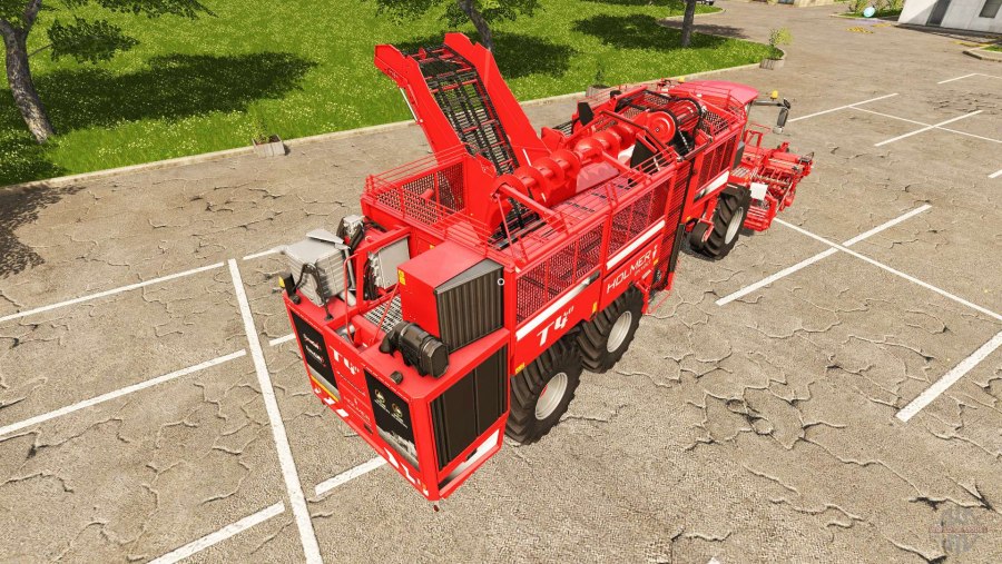 Свеклоуборочный комбайн ropa Tiger 6a