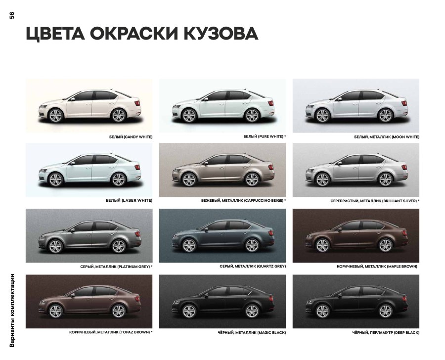 Skoda Octavia a7 красная