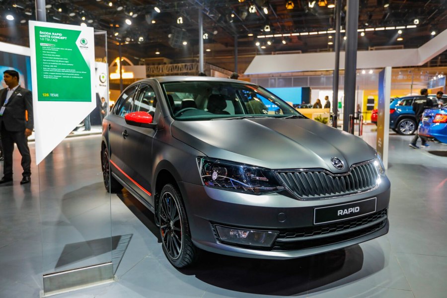 Skoda Octavia a7 зеленая