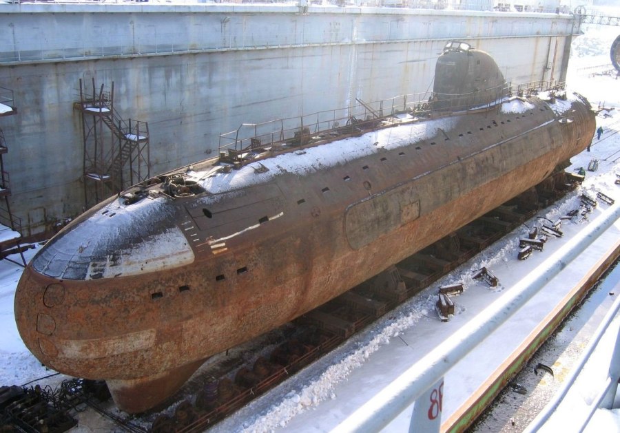 Подводная лодка комсомолец спасение