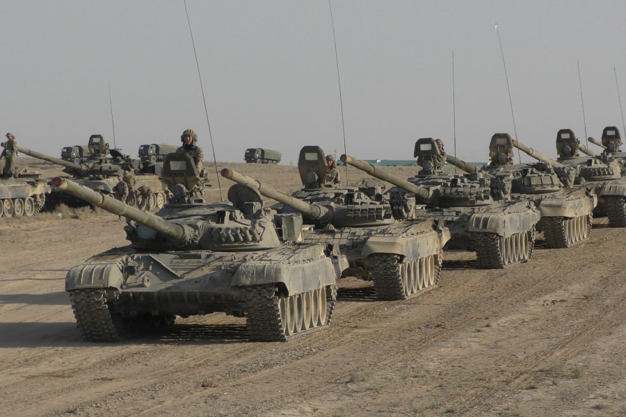 Колонна т-72б3