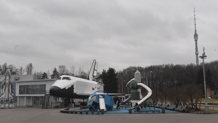 Буран космический корабль на ВДНХ