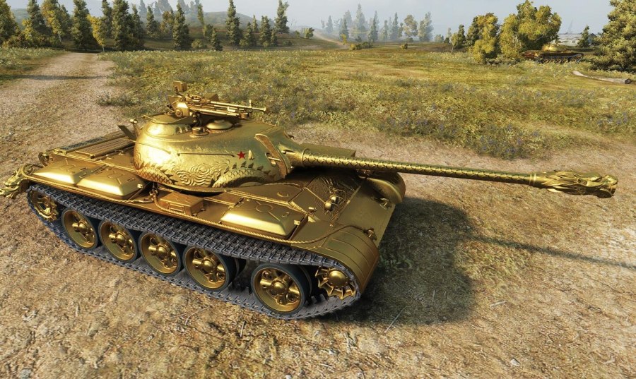 World of Tanks золотой Type 59