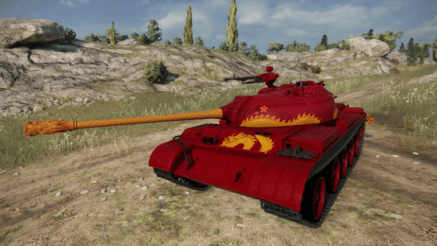 World of Tanks золотой Type 59