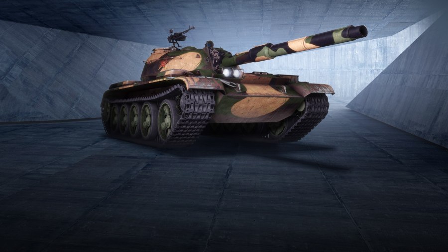 World of Tanks золотой Type 59