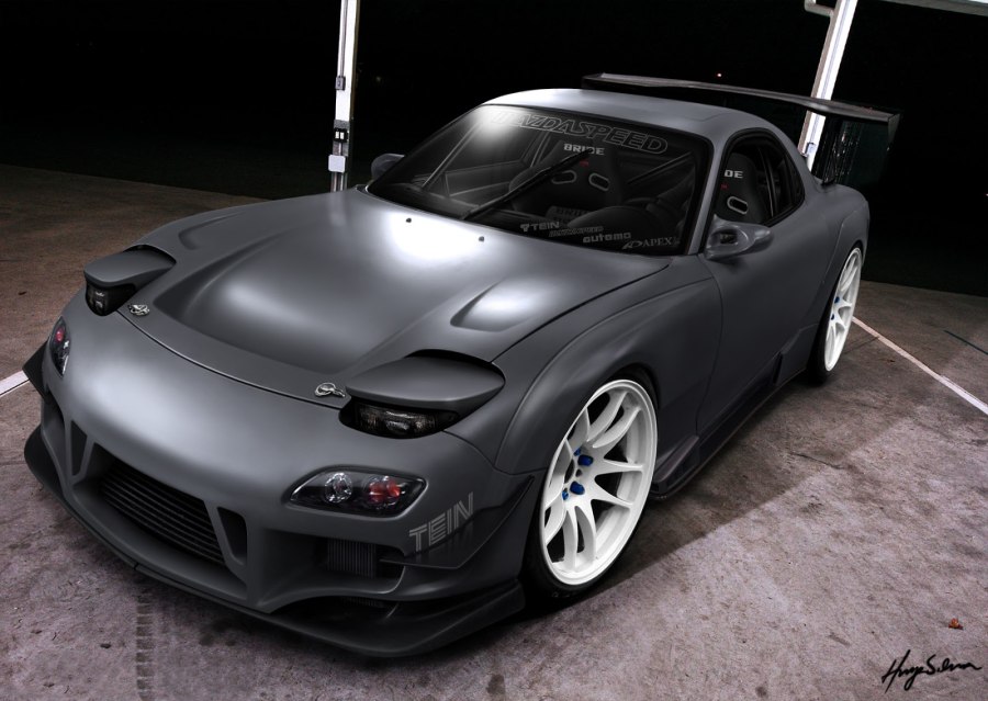Mazda rx7 FD stance