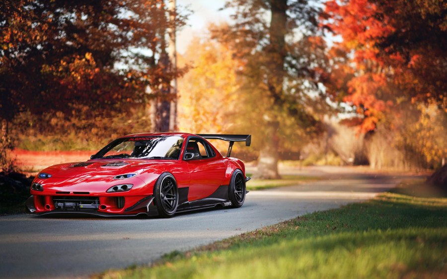 Mazda rx7 белая