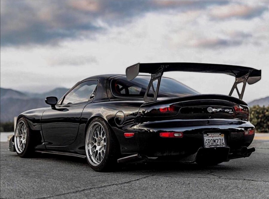 Mazda rx7 черная
