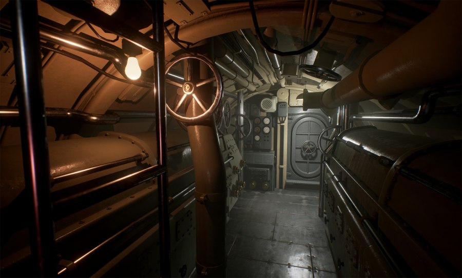 Внутри подводной лодки u-4712