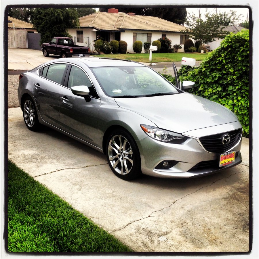 Mazda 6 GH Рестайлинг серебристый