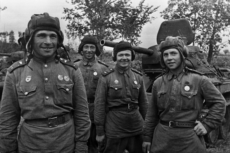 Танкисты СССР второй мировой войны