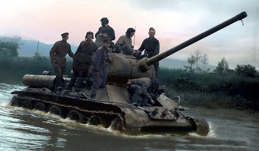 Т-34 В бою ВОВ