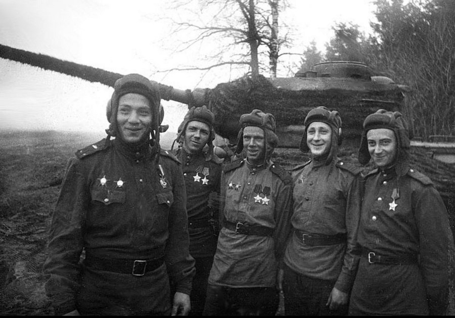 Советские танкисты 1941