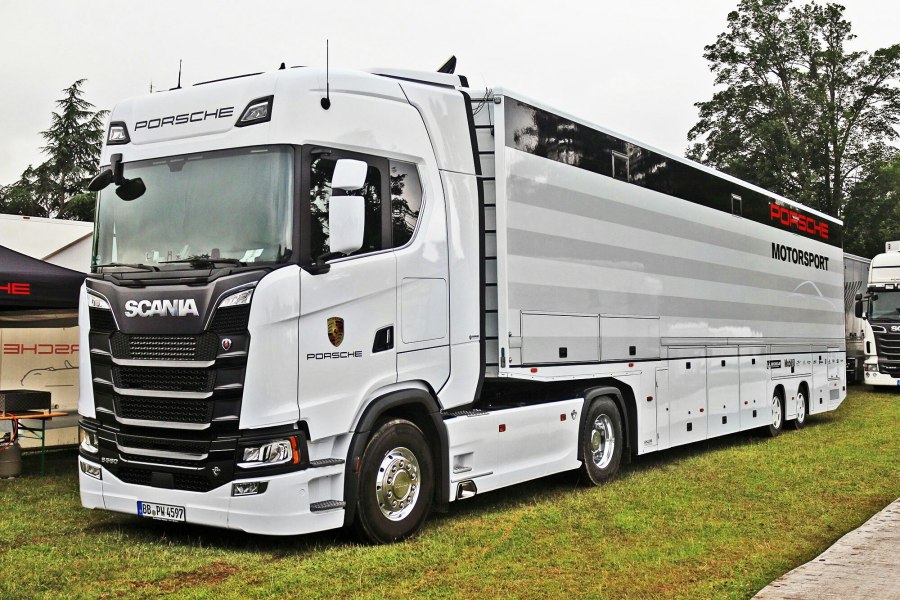 Scania r580 v8