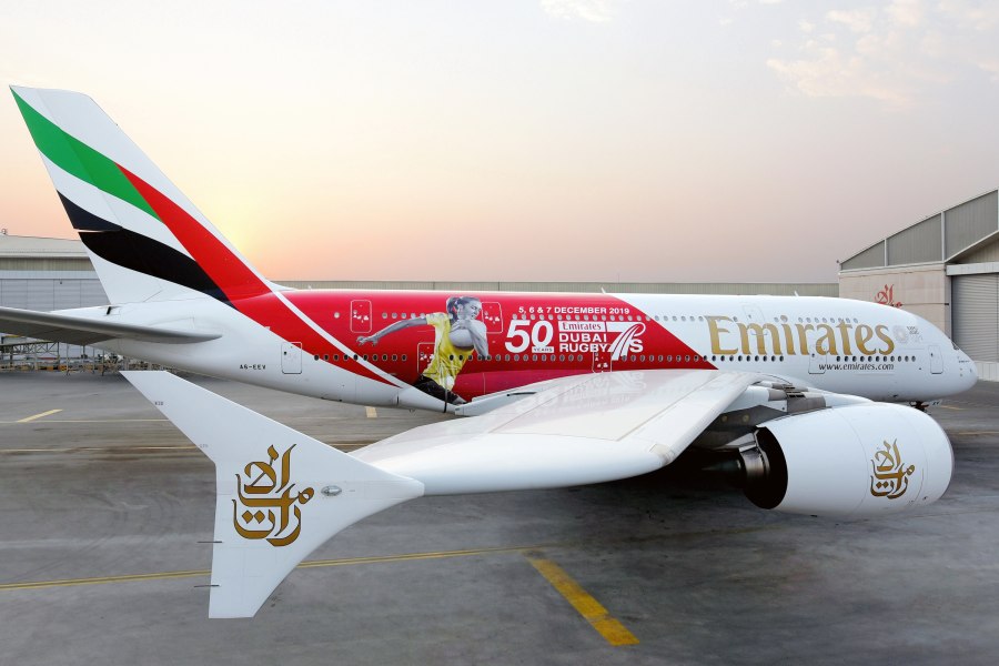 Emirates a380 livery