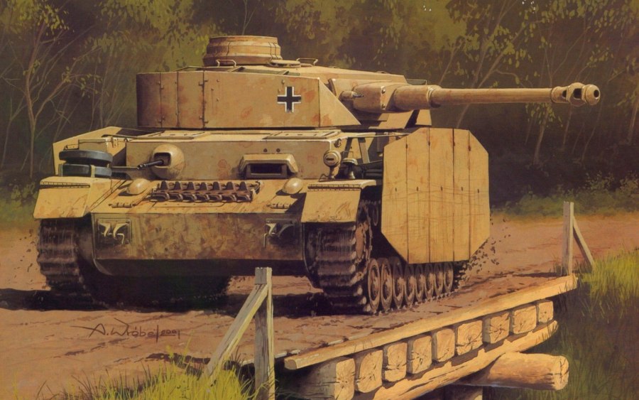 303503 Моделист 1/35 немецкий танк t-IV H