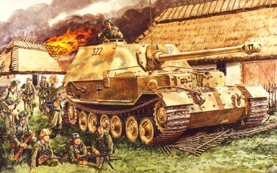 Танк Panzerkampfwagen vi тигр