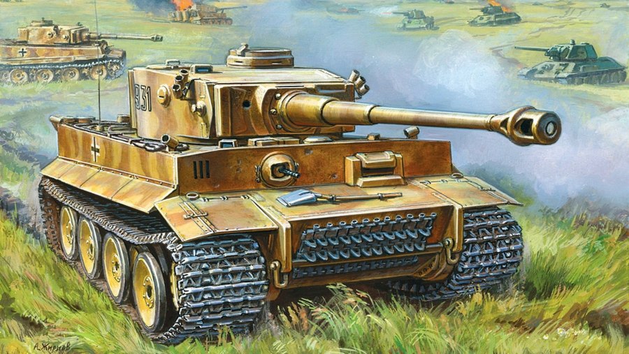 Танк тигр 1943 год
