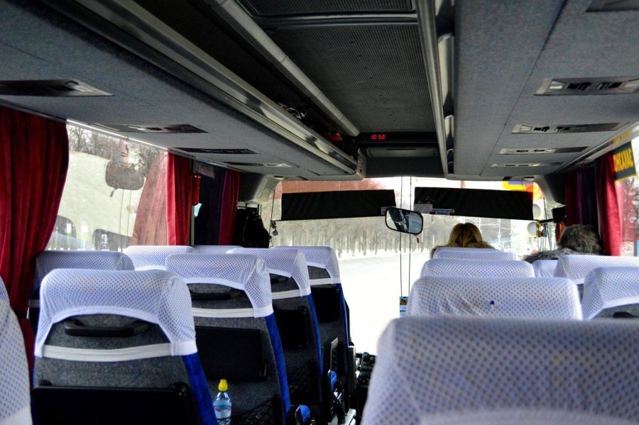 Setra s415 салон