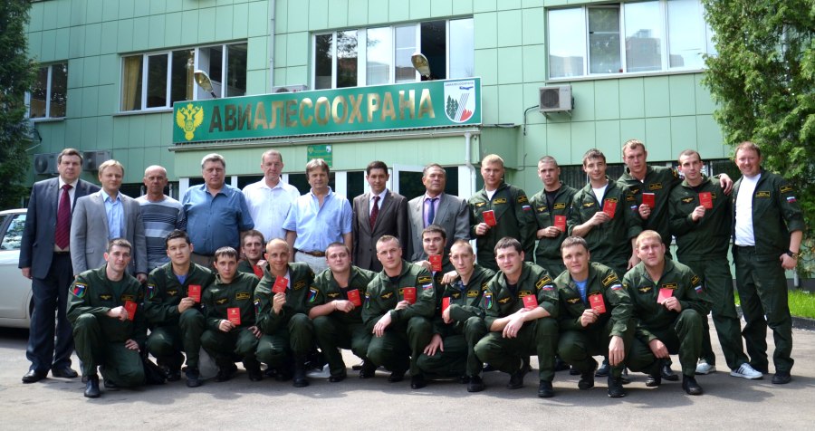 Десантники пожарные Авиалесоохрана