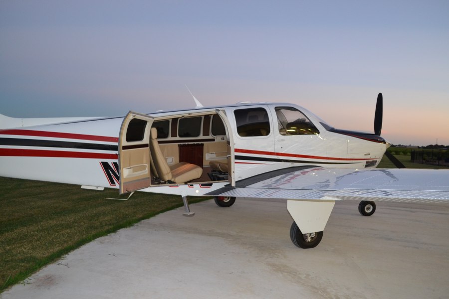 Beech 18 aircraft