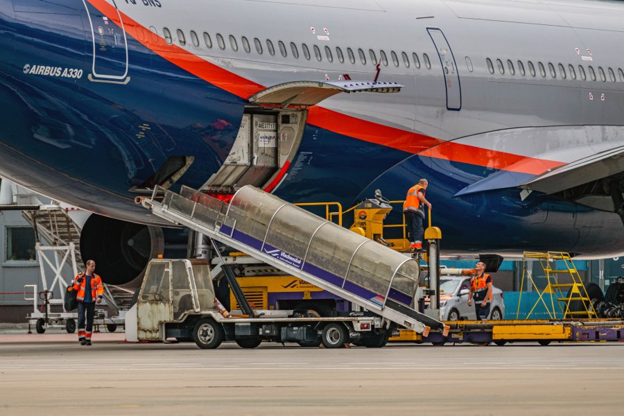 Боинг 777 Аэрофлот в Шереметьево