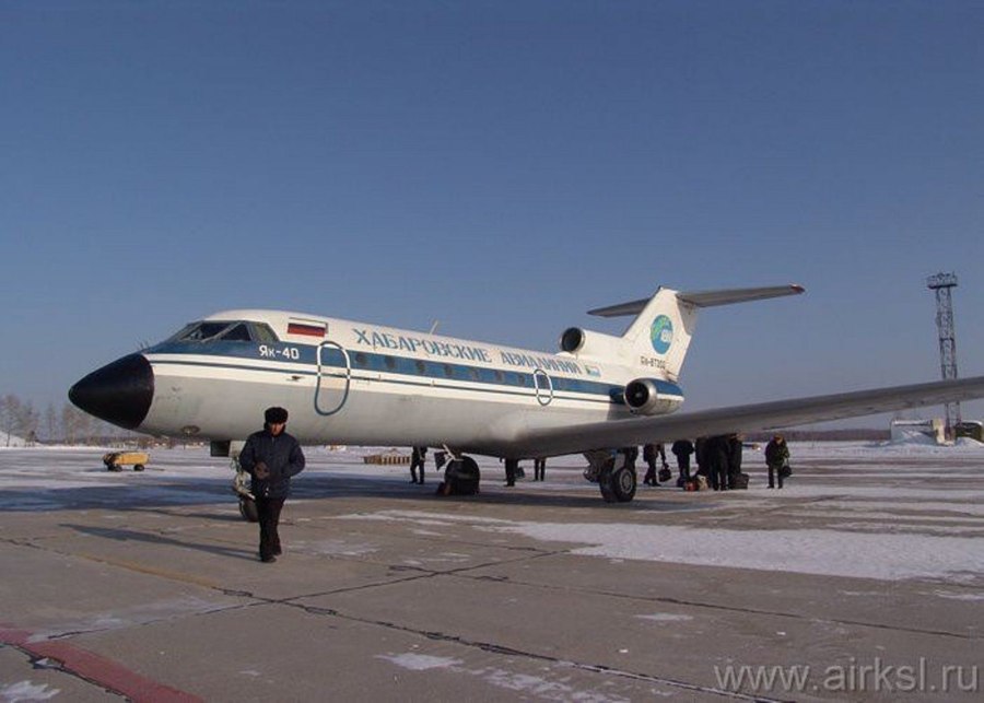 Ту 154 Владивосток авиа