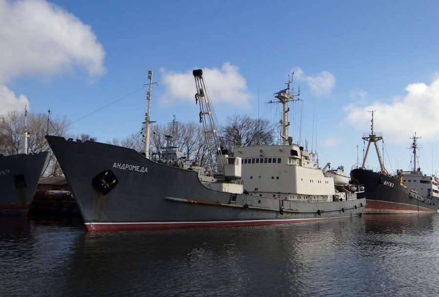 Морской сухогруз Яуза