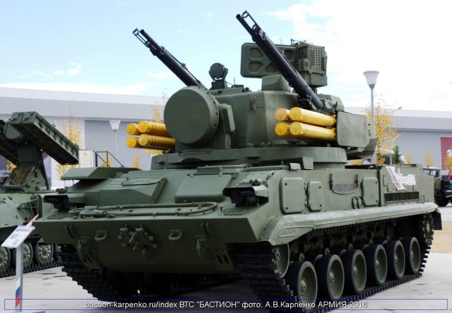 Тунгуска-м1 с 57 мм пушкой