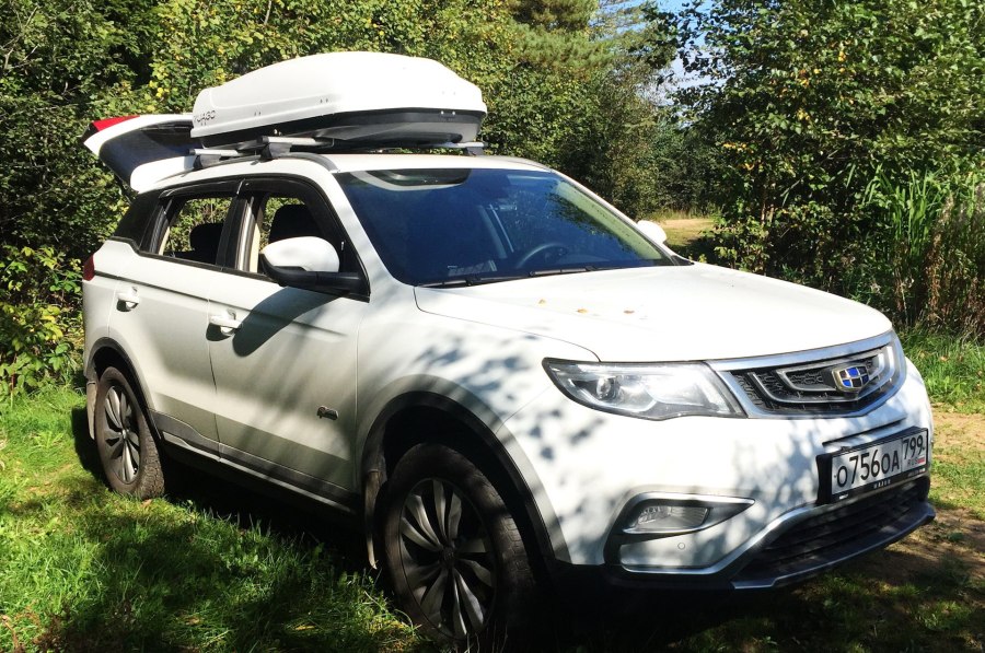 Geely Atlas багажник